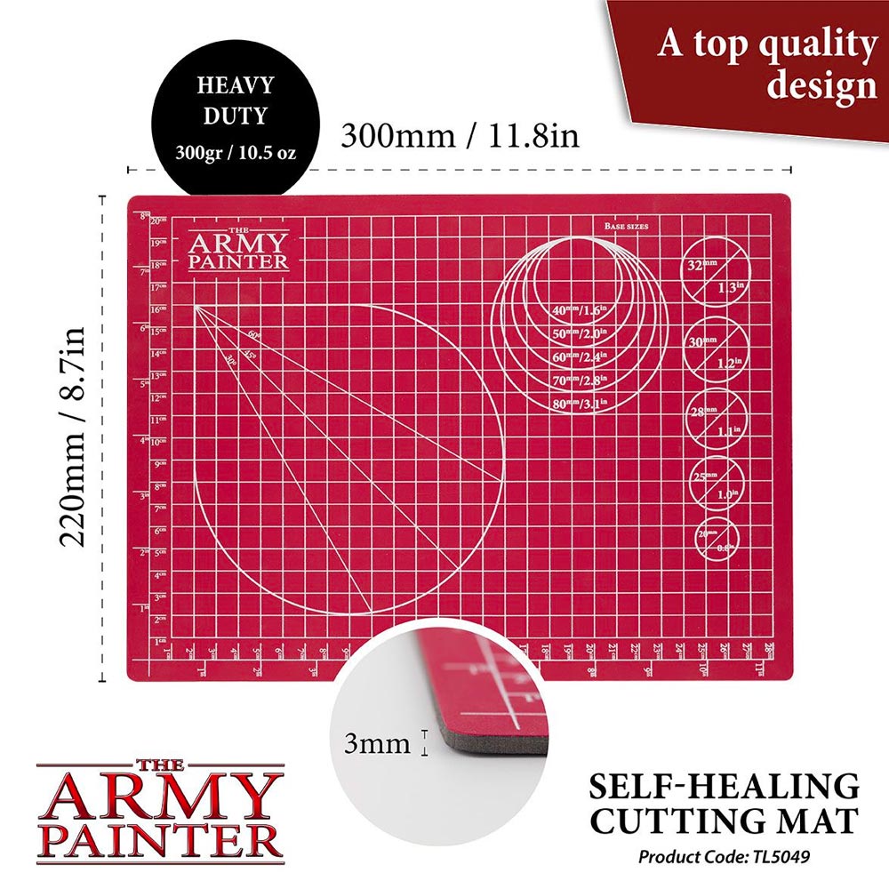 The Army Painter - Self Healing Cutting Mat (5 Count) TL5049