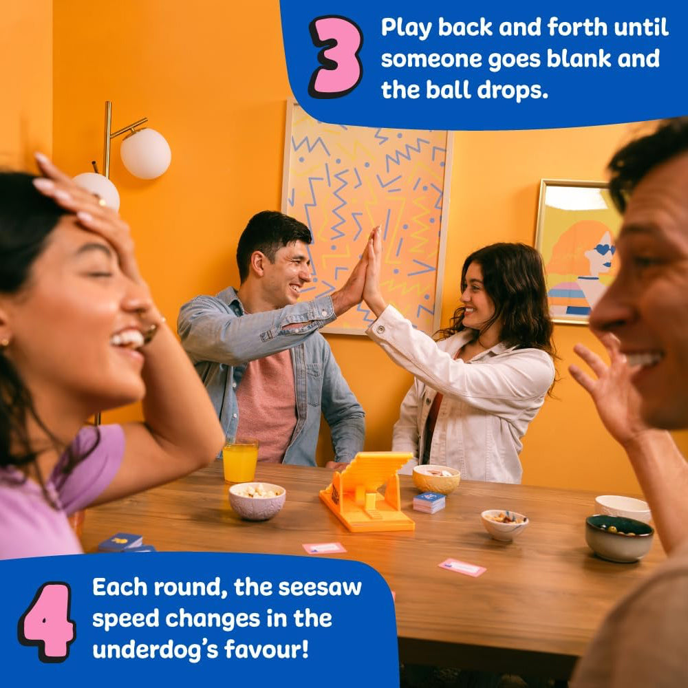 Tilt 'n' Shout Board Game Age 10+ 2+ Players Big Potato Games