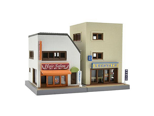Tomytec 33097 Hair Salon & Model Shop Buildings Set A3 N Gauge