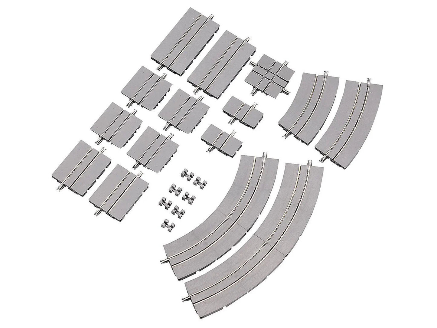 Tomytec 91088 Tram Street Track Medium Loop & Crossing Set N Gauge