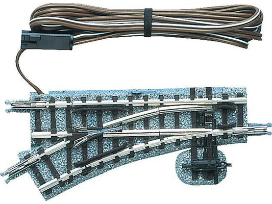 Tomytec 1232 Electric Turnout Left Hand 5-1/2'' Radius 30 Degree N Gauge