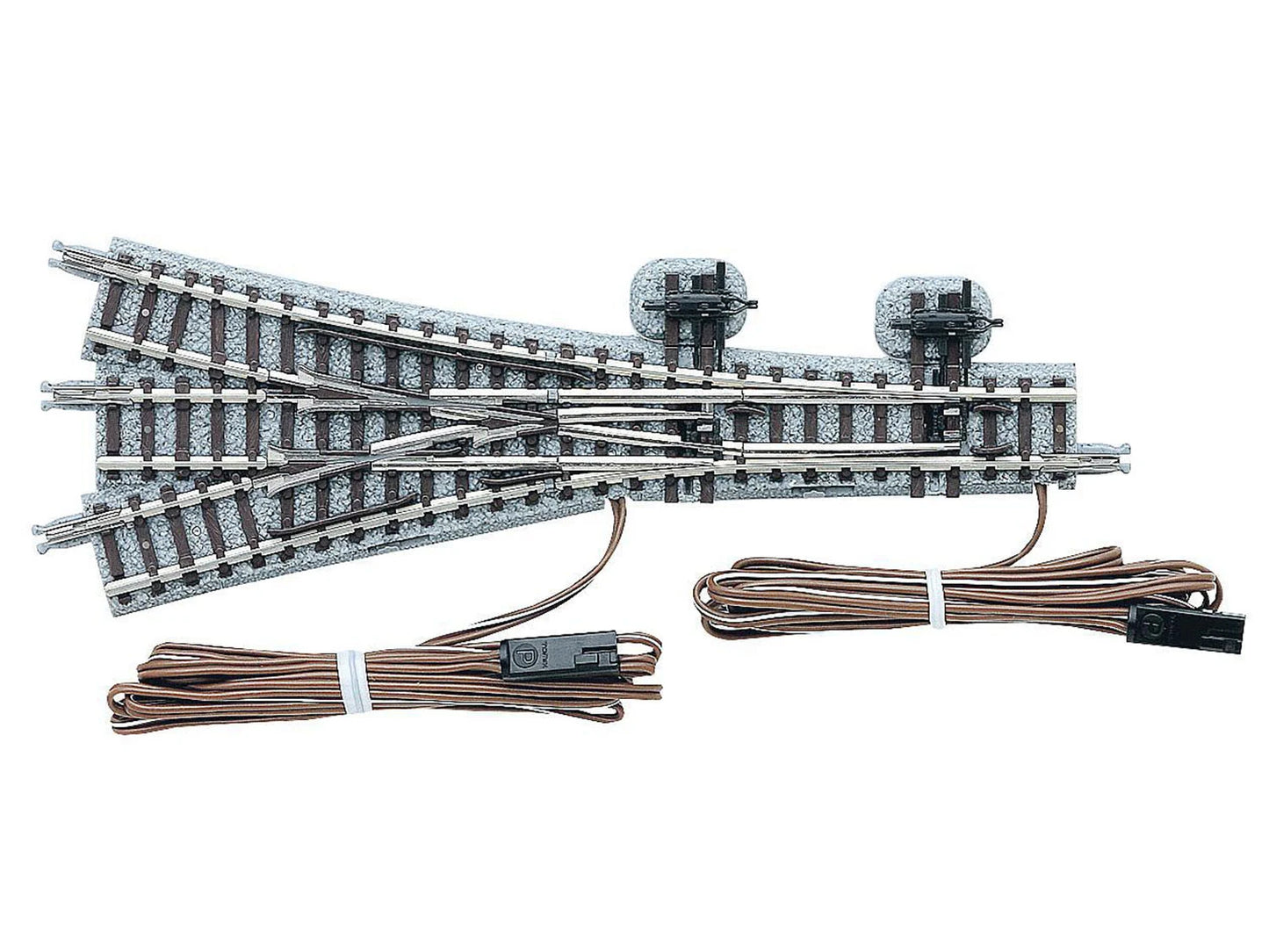 Tomytec 1261 Electric Turnout 3 Way Right 21-5/16'' Radius & Left N Gauge