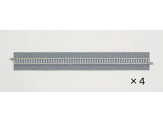 Tomytec 1762 Straight Track 280mm w/Detachable Sides (4) N Gauge