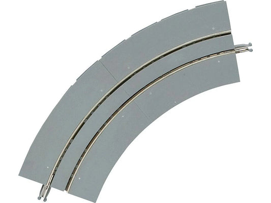 Tomytec 1795 Curved Tram Track 4-1/16'' Radius (4) N Gauge
