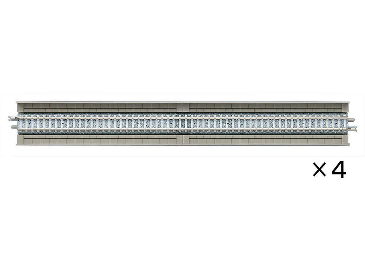 Tomytec 1822 Elevated Straight Track 280m (4) N Gauge