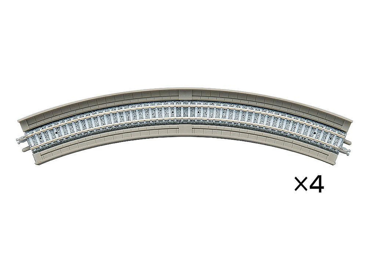 Tomytec 1872 Elevated Curved Track 12-1/2'' Radius 45 Degree (4) N Gauge