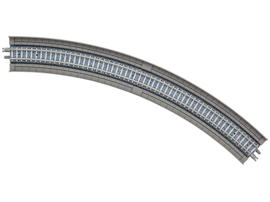 Tomytec 1874 Elevated Curved Track 13-15/16'' 45 Degree Radius 4 N Gauge
