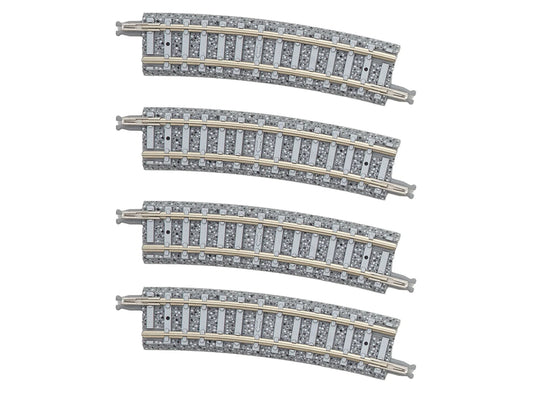 Tomytec 1194 Curved Concrete Sleeper Track 280mm Radius 15 Deg 4 N Gauge