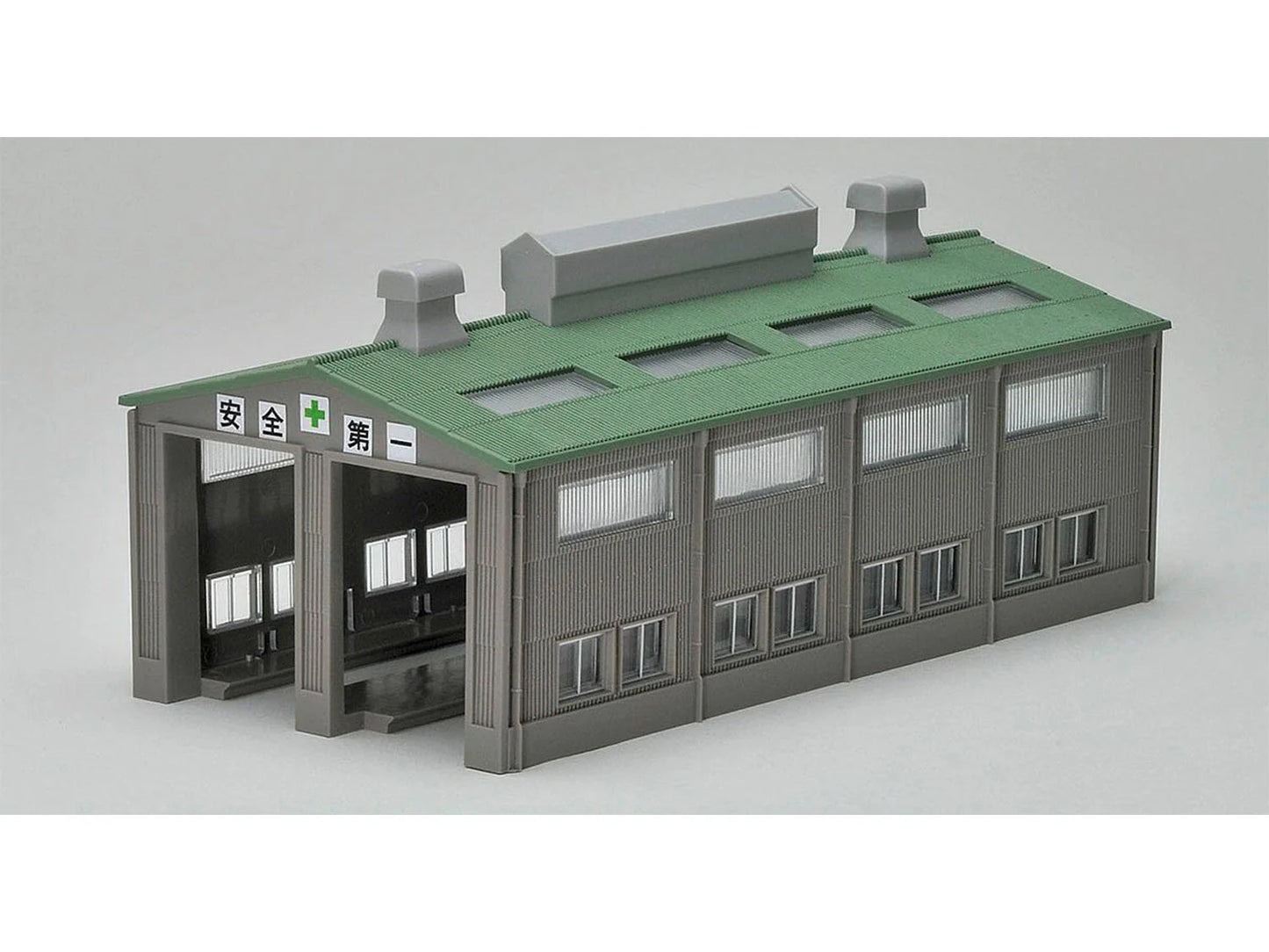 Tomytec 4212 Two Road Engine Shed N Gauge