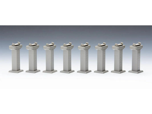 Tomytec 3235 Concrete Pillars Set P10 55mm (8) N Gauge