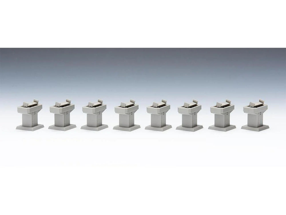 Tomytec 3236 Concrete Pillars Set P4 25mm (8) N Gauge
