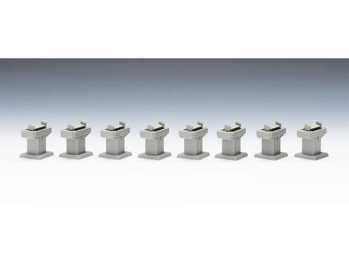 Tomytec 3236 Concrete Pillars Set P4 25mm (8) N Gauge