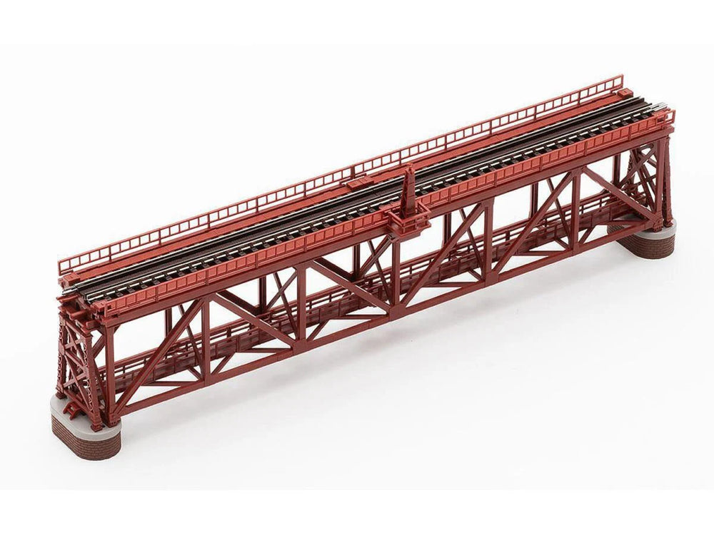Tomytec 3266 Truss Bridge 280mm Red N Gauge
