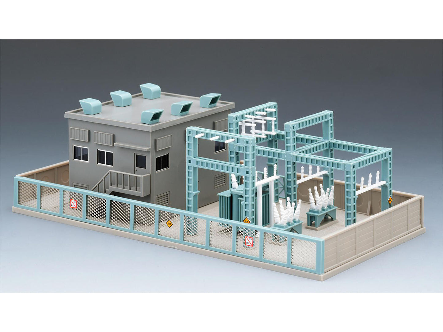 Tomytec 4223 Substation Grey N Gauge