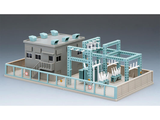 Tomytec 4223 Substation Grey N Gauge