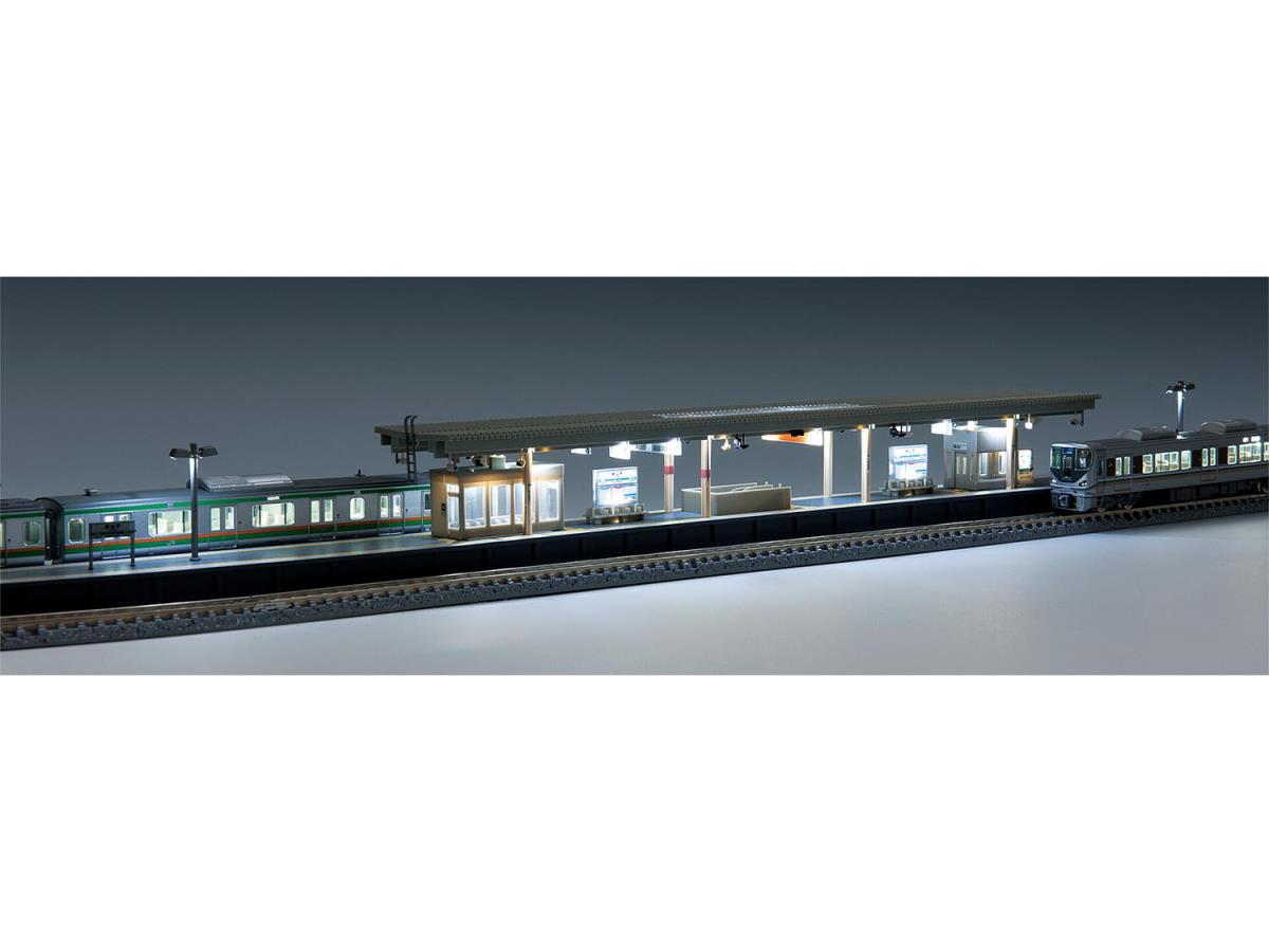 Tomytec 974277 4277 Urban Island Platform & Shop Lighting Extension Set N Gauge