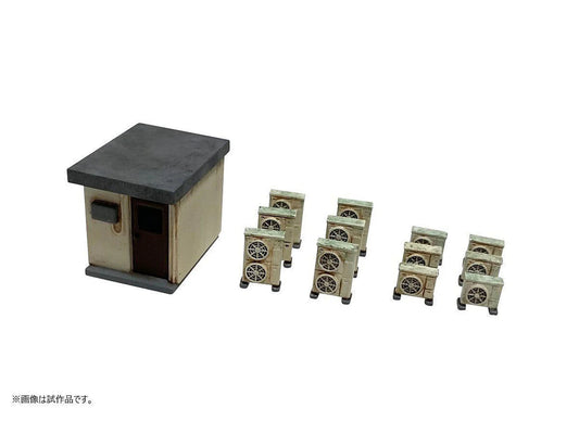 Tomytec 32473 Roof Decoration Set 136 N Gauge