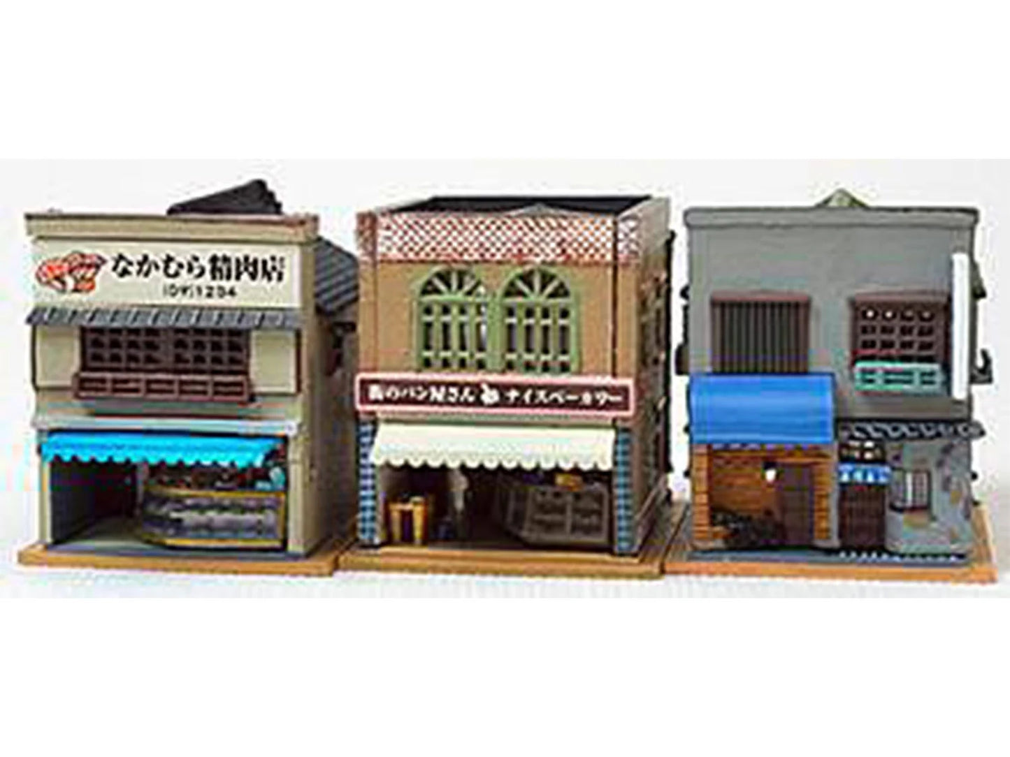 Tomytec 28648 Bakery/Butchers/Sushi Bar Buildings Set N Gauge