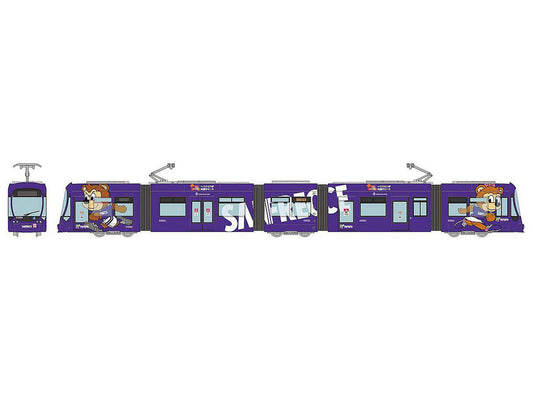Tomytec 31655 Hiroshima Typ 5100 Tram 5108 Sanfrecce N Gauge