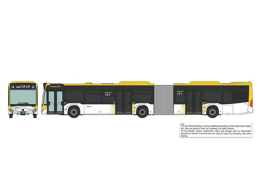 Tomytec 31728 MB Nishi-Nippon Railway Fukuoka Articulated Bus N Gauge