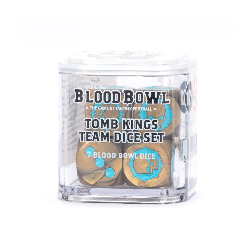 Games Workshop Warhammer Blood Bowl: Tomb Kings Team Dice Set 202-59