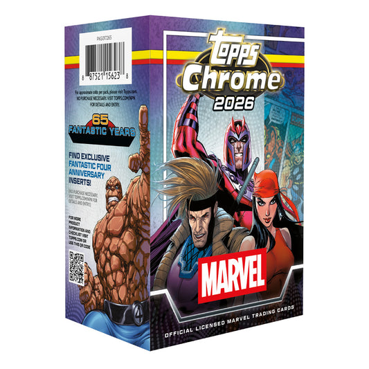 Topps Chrome Marvel Comics - Value Box 2026