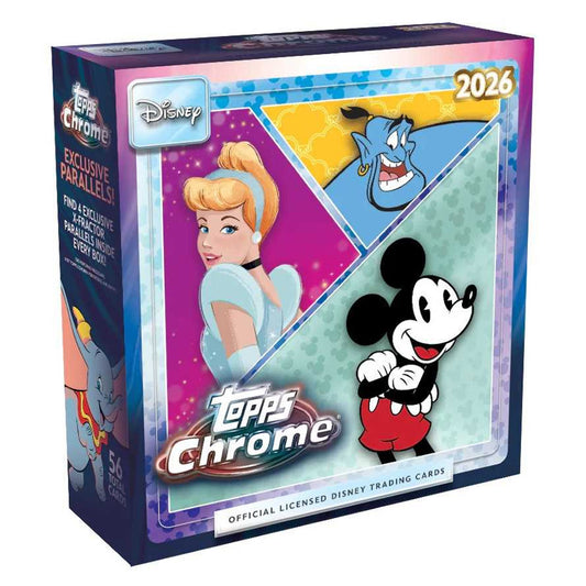 Topps Chrome Disney - Mega Box 2026