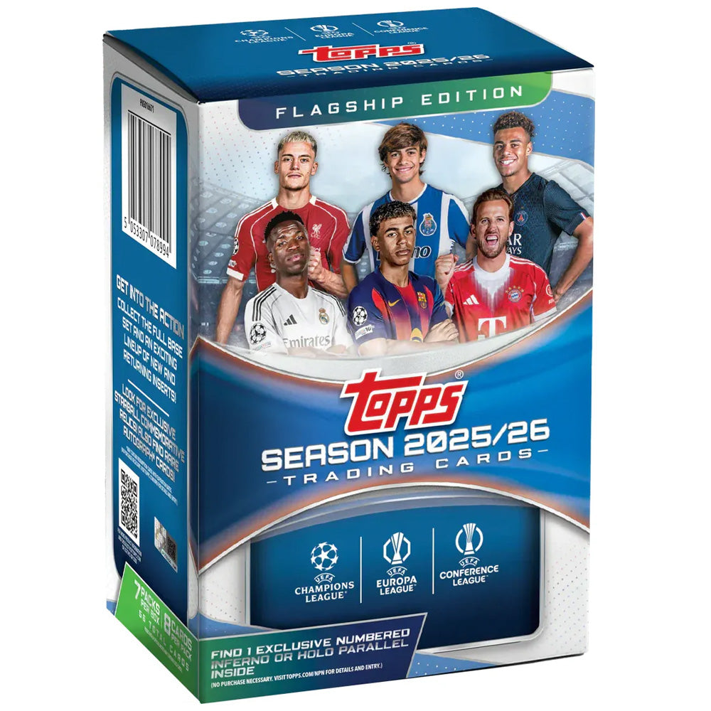 Topps Chrome 2025/26 UCC Club Competitions Value Box