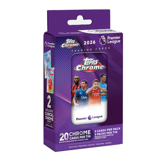 Topps Chrome Premier League Tin 2026