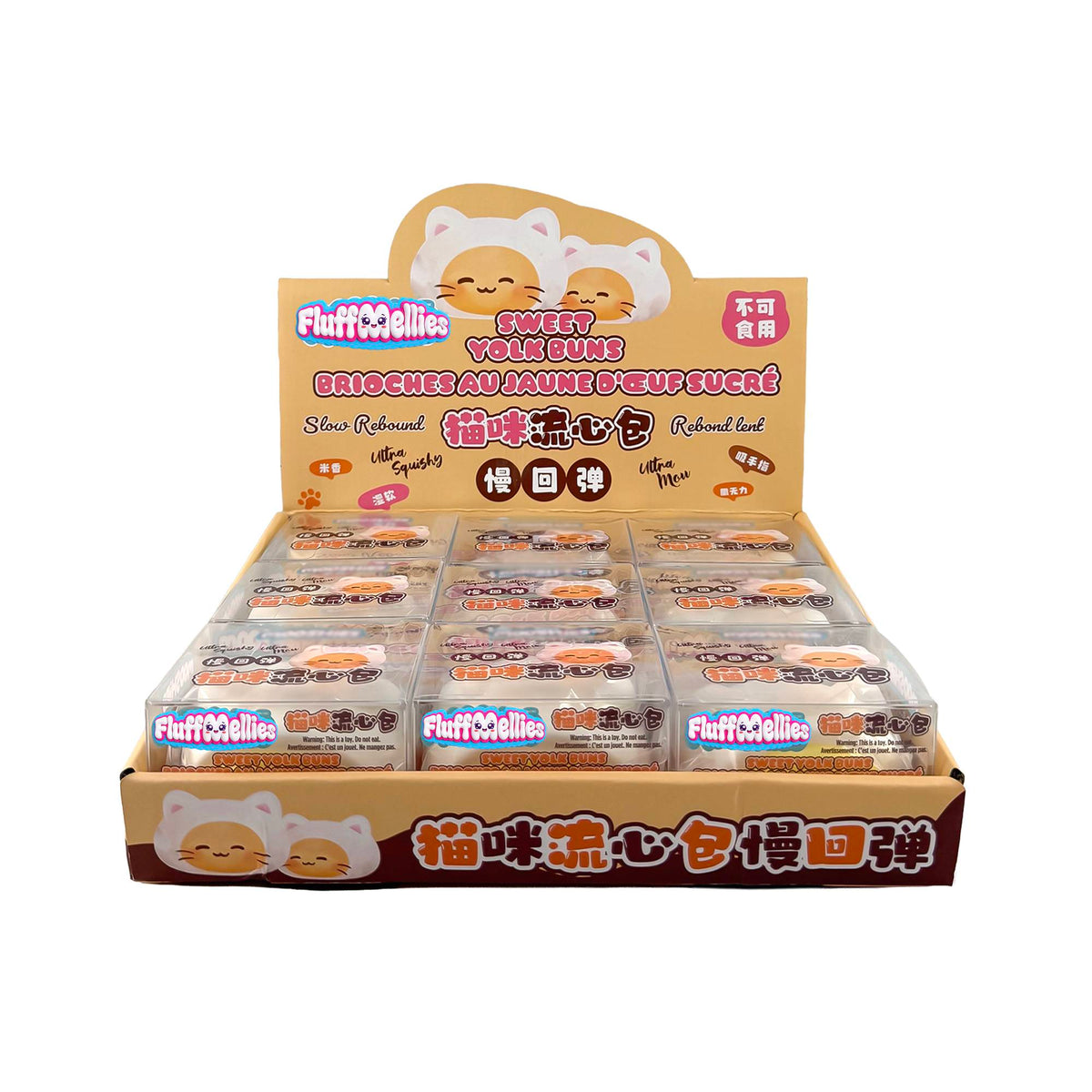Crazy Aaron's Fluffmellies Sweet Yolk Buns