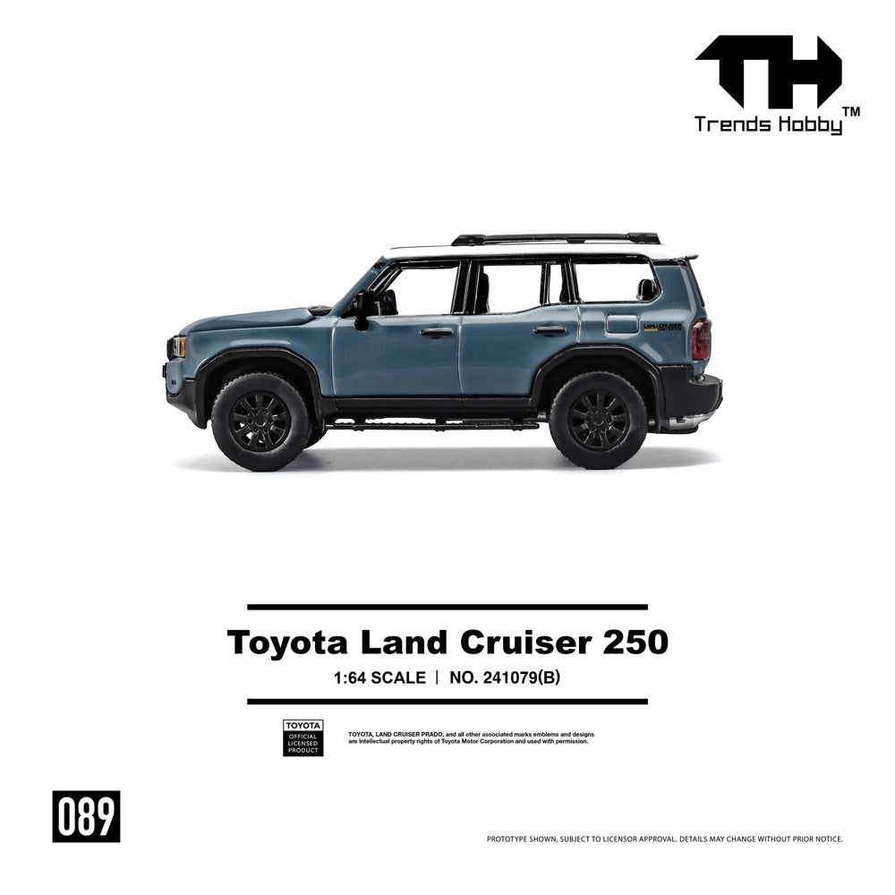 Trends Hobby Toyota Land Cruiser 250 1:64 Diecast Car 21079 Blue
