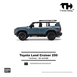 Trends Hobby Toyota Land Cruiser 250 1:64 Diecast Car 21079 Blue