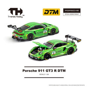 Trends Hobby Porsche 911 GT3 R DTM 1:64 Diecast Car 241084 Green