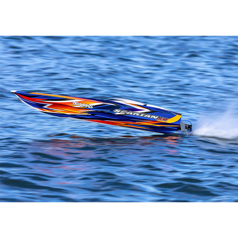 Traxxas Spartan SR VXL 36in 1:10 RTR Brushless RC Race Boat - Red