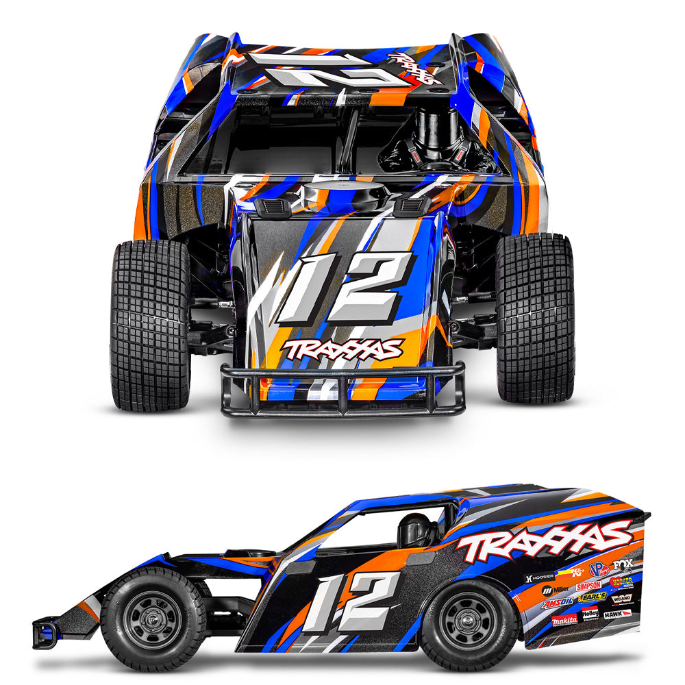 Traxxas Slash Modified 1:10 RTR RC Dirt Oval Racer - Blue