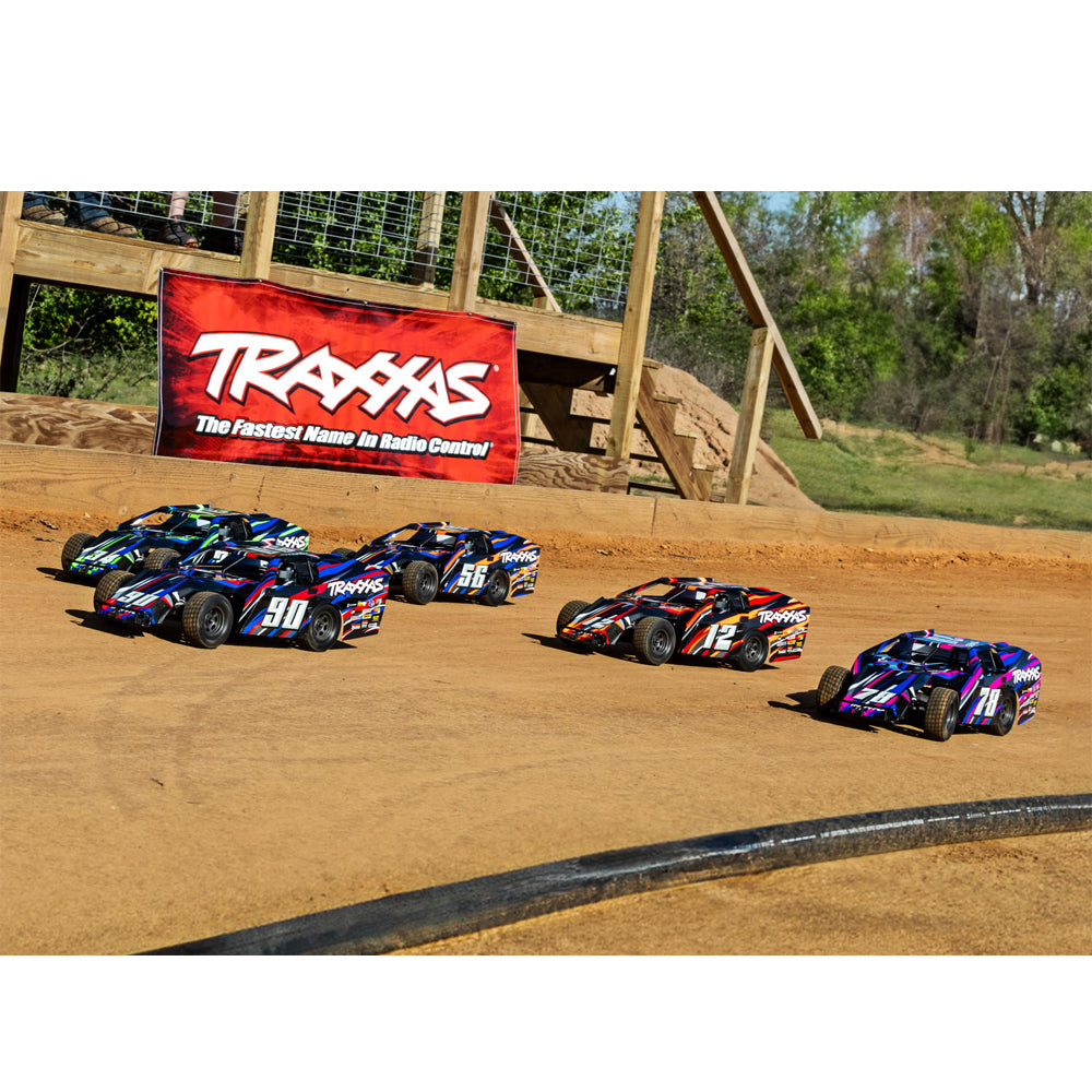 Traxxas Slash Modified 1:10 RTR RC Dirt Oval Racer - Orange