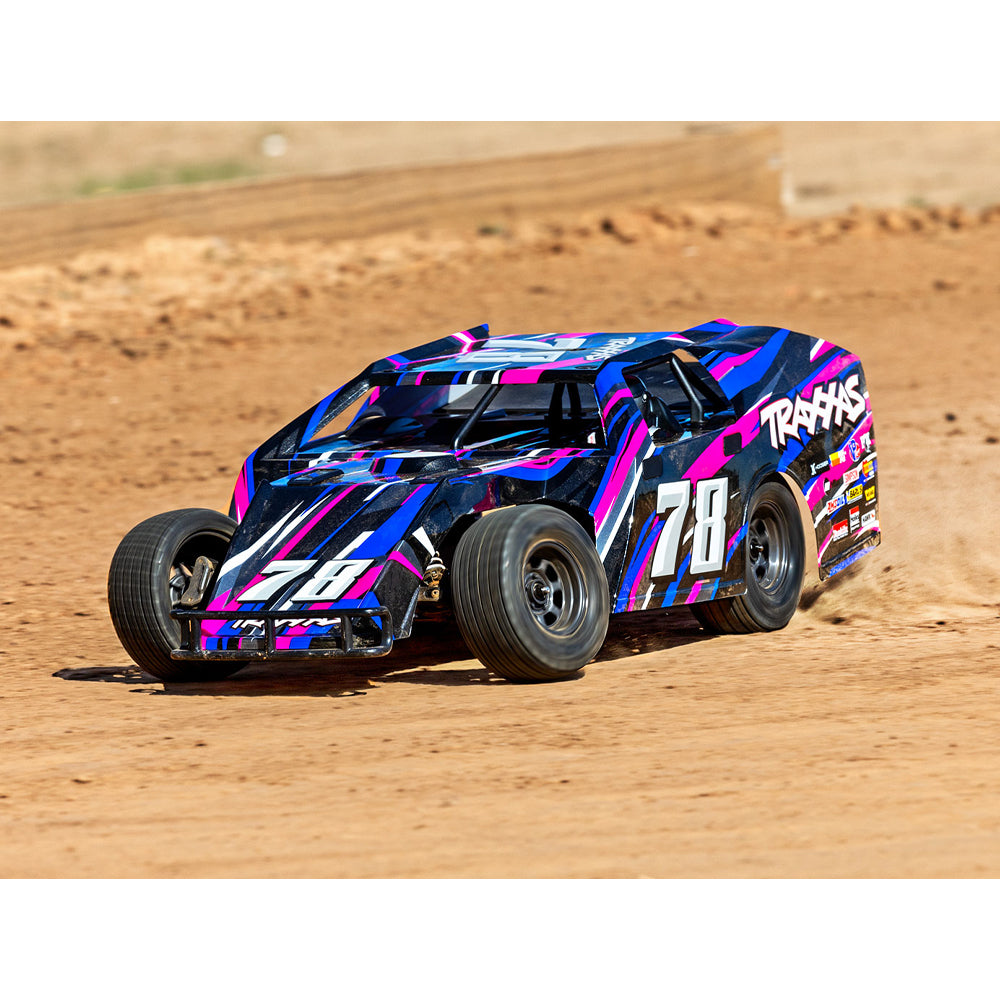 Traxxas Slash Modified 1:10 RTR RC Dirt Oval Racer - Pink