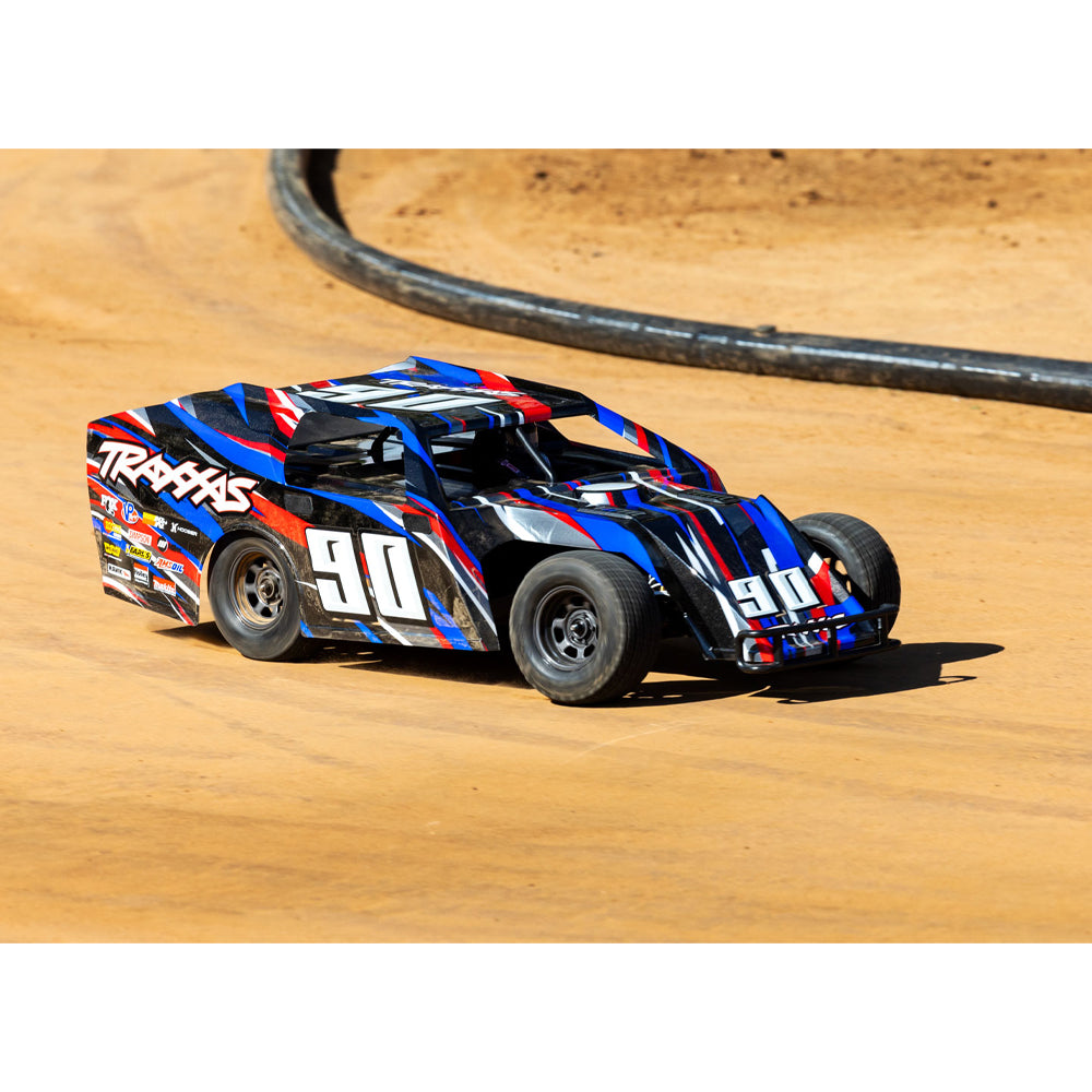 Traxxas Slash Modified 1:10 RTR RC Dirt Oval Racer - Red