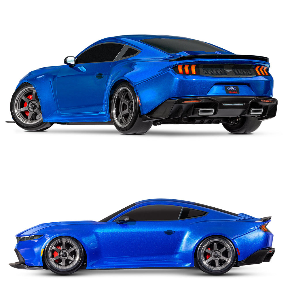 Traxxas 4-Tec Drift 2024 Ford Mustang 2WD 1:10 RTR RC Drift Car - Blue