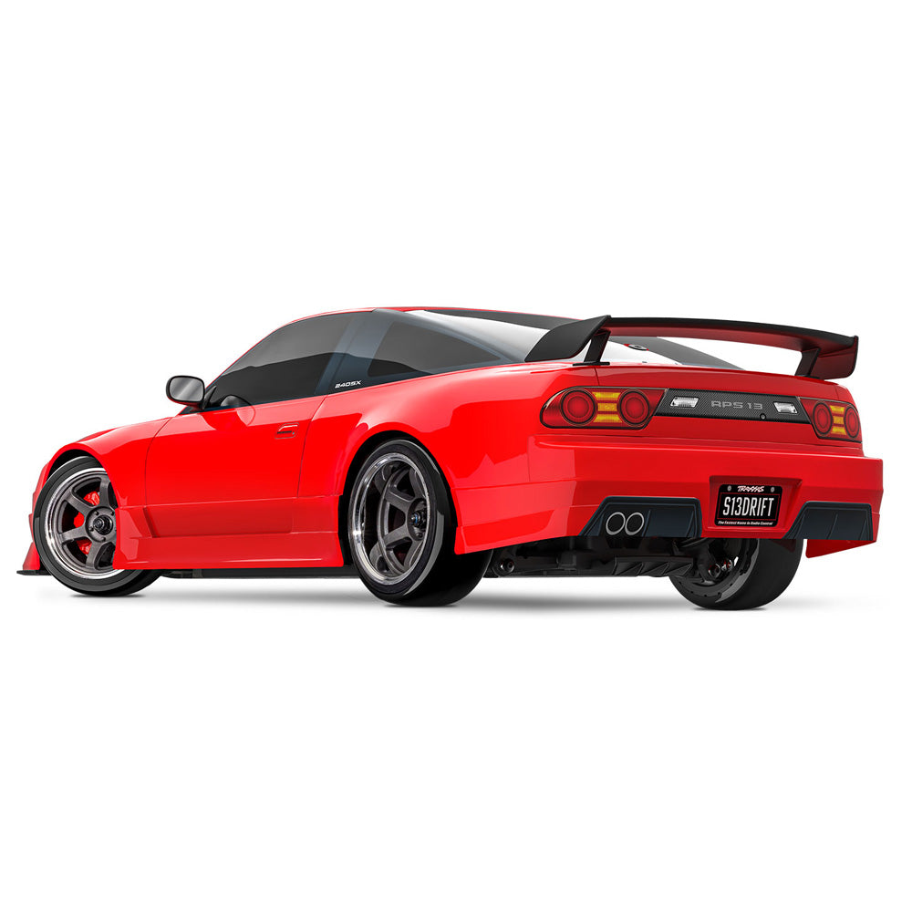 Traxxas 4-Tec Drift Nissan 240SX 2WD 1:10 RTR RC Drift Car - Red