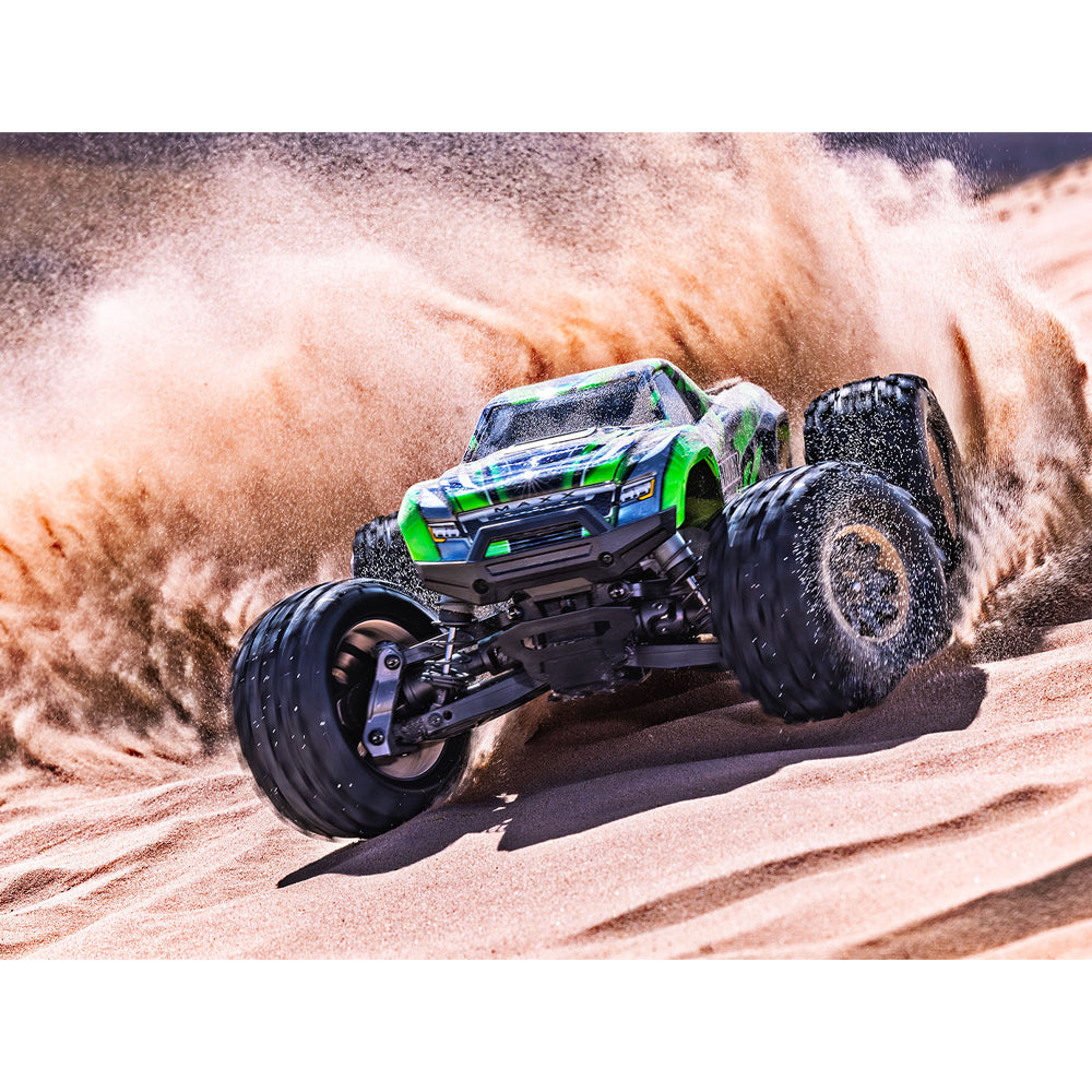 Traxxas Mini MAXX RTR RC Monster Truck w/Battery & Charger - Green