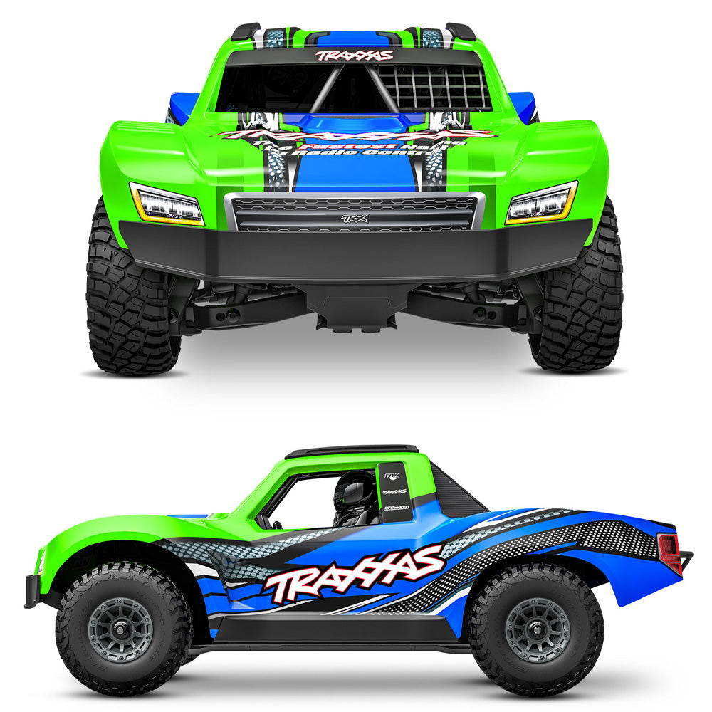 Traxxas Mini Slash BL-2S 1:10 RTR RC Short Course Truck - Green