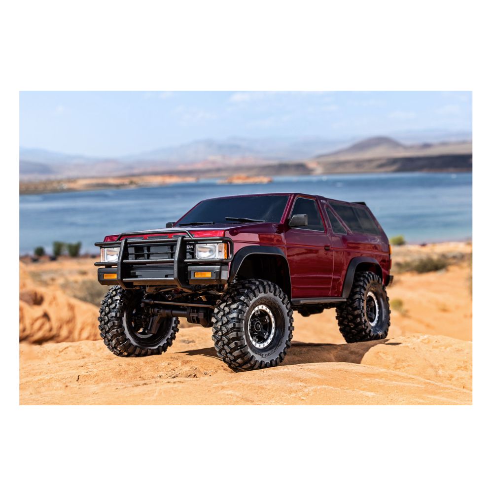 Traxxas TRX-4 Nissan Pathfinder SE-V6 3S 4x4 RTR Clipless 1:10 Trail Crawler Car - Red