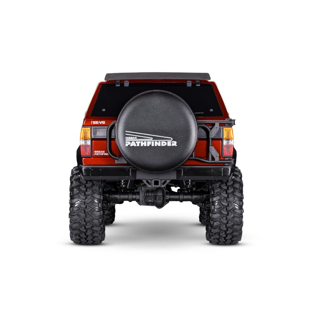 Traxxas TRX-4 Nissan Pathfinder SE-V6 3S 4x4 RTR Clipless 1:10 Trail Crawler Car - Red