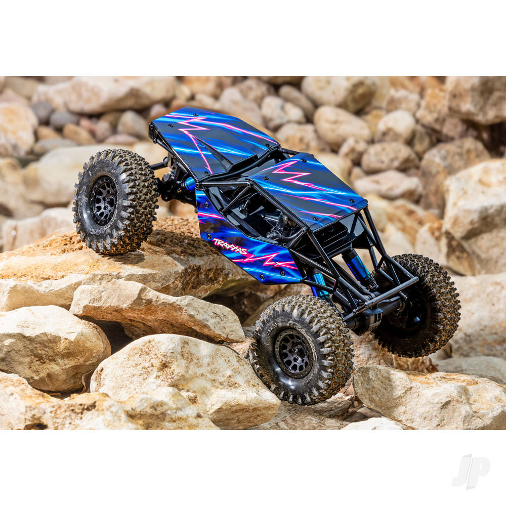Traxxas TXC-4M Extreme 3S 1:18 RTR 4x4 RC Scale Crawler - Blue