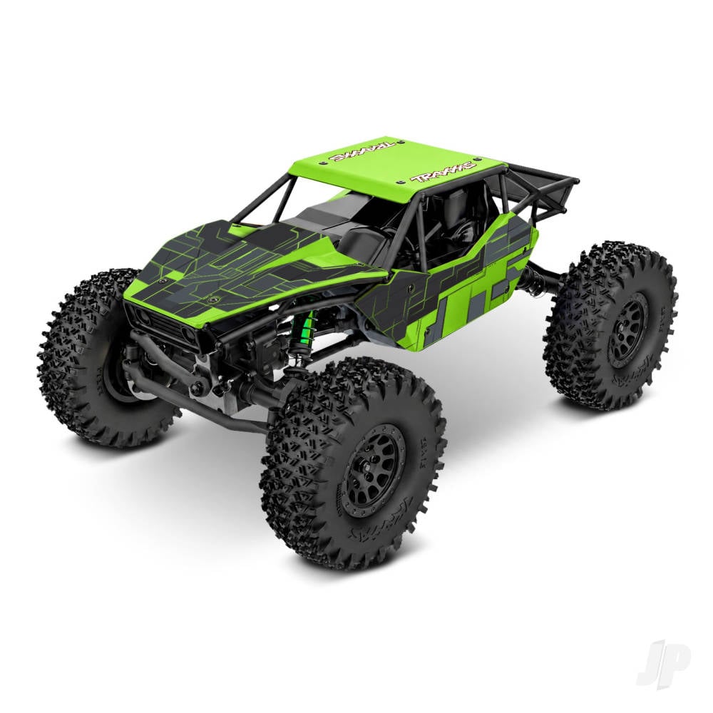 Traxxas TXC-4M Extreme 3S 1:18 RTR 4x4 RC Scale Crawler - Green