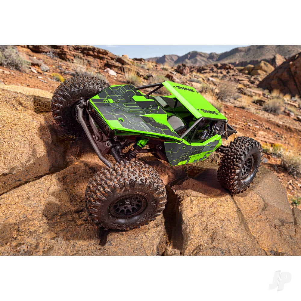 Traxxas TXC-4M Extreme 3S 1:18 RTR 4x4 RC Scale Crawler - Green - image 8