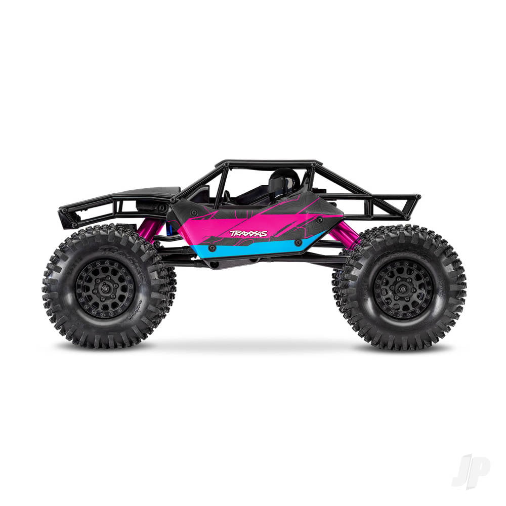 Traxxas TXC-4M Extreme 3S 1:18 RTR 4x4 RC Scale Crawler - Pink