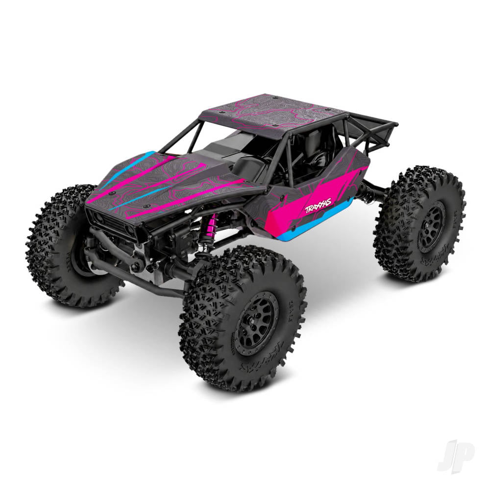 Traxxas TXC-4M Extreme 3S 1:18 RTR 4x4 RC Scale Crawler - Pink