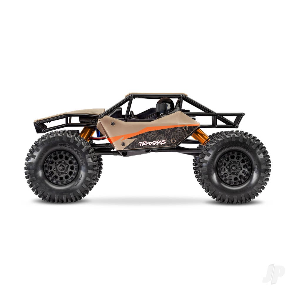 Traxxas TXC-4M Extreme 3S 1:18 RTR 4x4 RC Scale Crawler - Tan - image 2